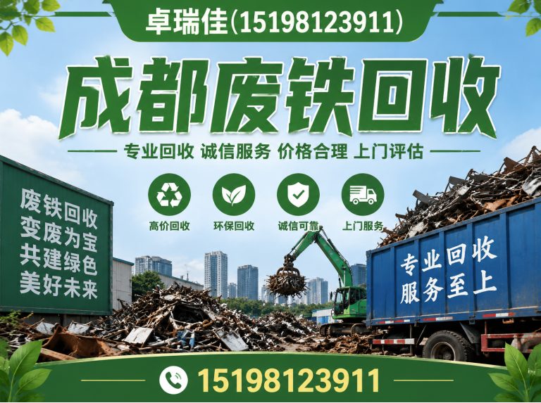 蒲江县废旧物资回收展示图